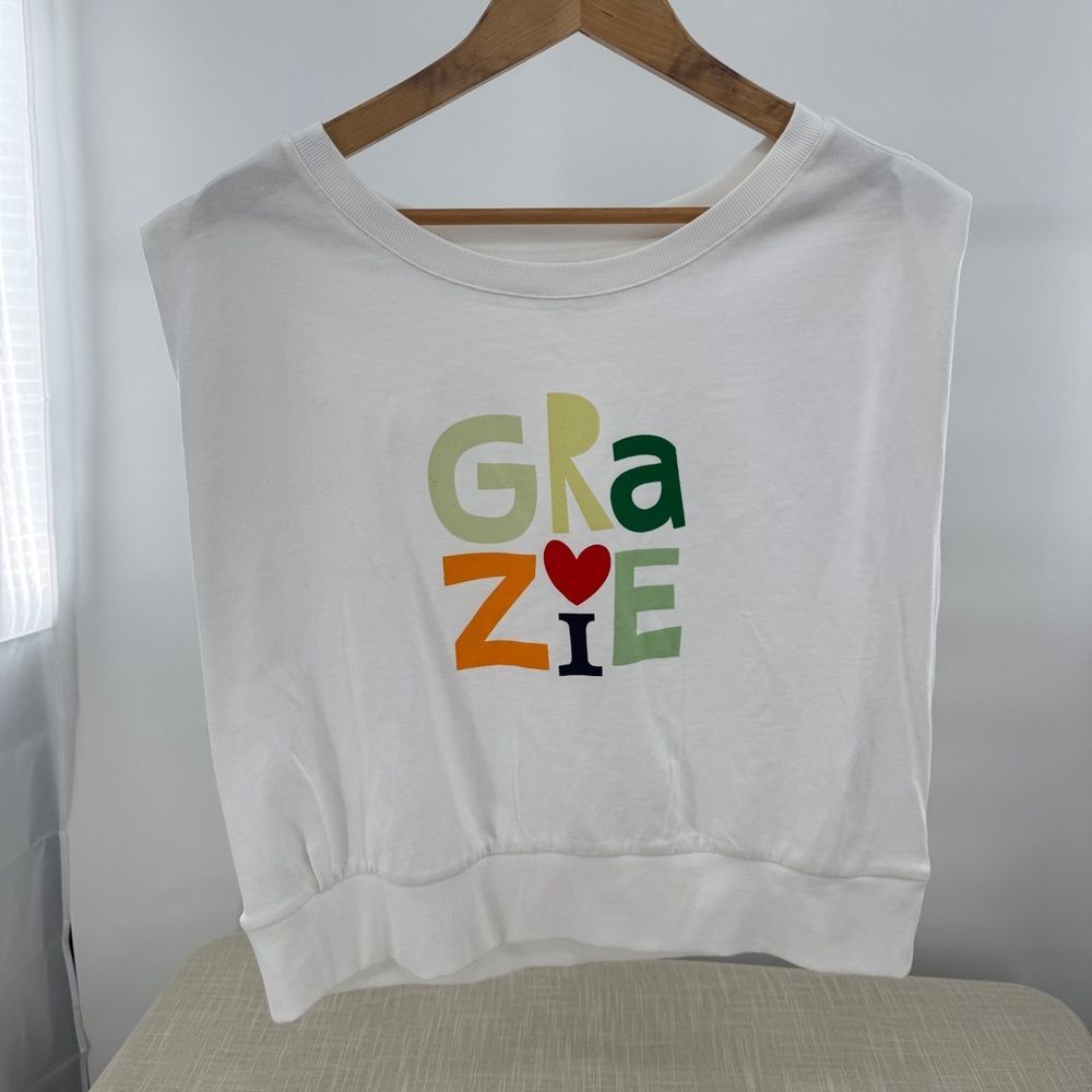 GRAZIE Printed T Shirt Womens Size XL 100% Cotton - Picture 2 of 10